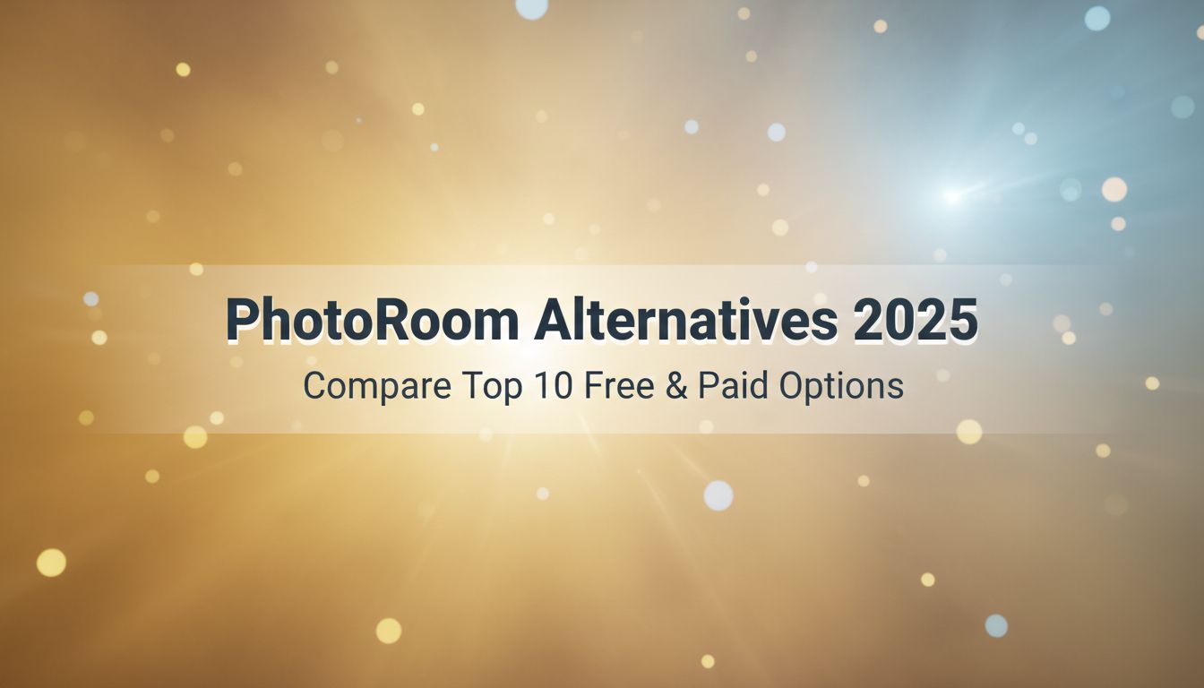 PhotoRoom Alternatives 2025 - Compare Top 10 Free & Paid Options